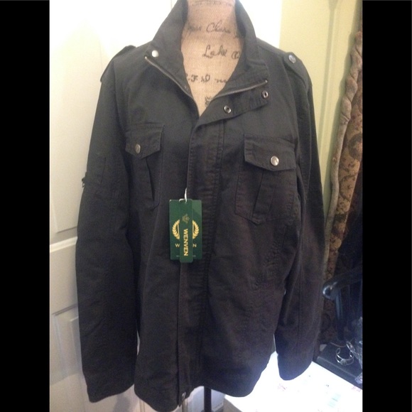 NWT 🥳HP12/2🥳Wenven Men's Military Style Jacket!! - Picture 7 of 8